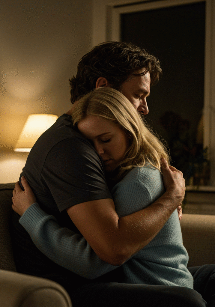 An affectionate couple embracing to strengthen their emotional bond despite differences