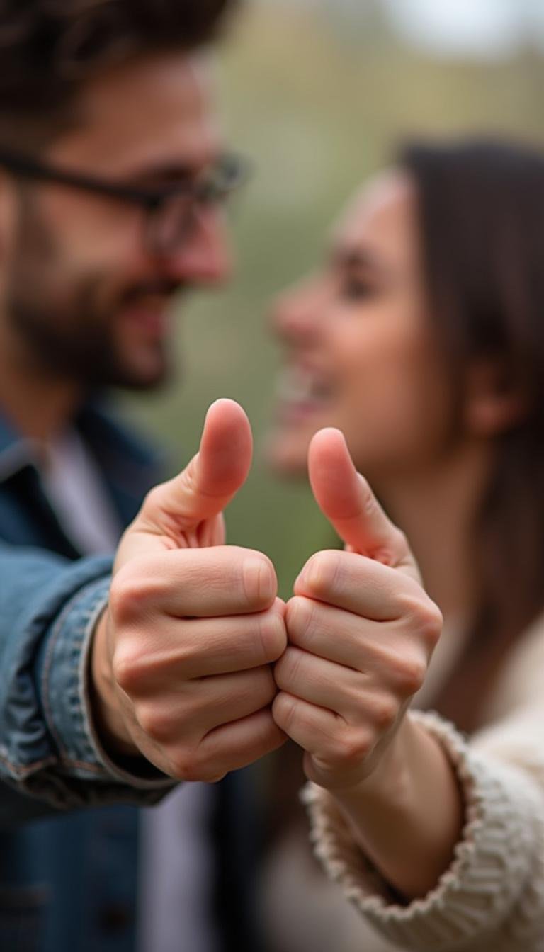 Couple making a pinky promise, symbolizing commitment and mutual consent in a trusting relationship
