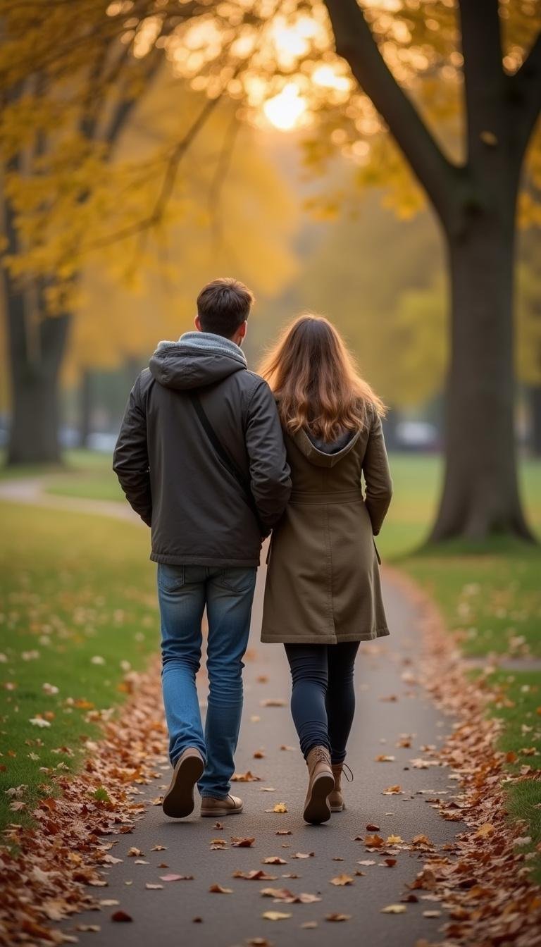 Couple reconnecting and enjoying shared activities to improve intimacy in a natural setting