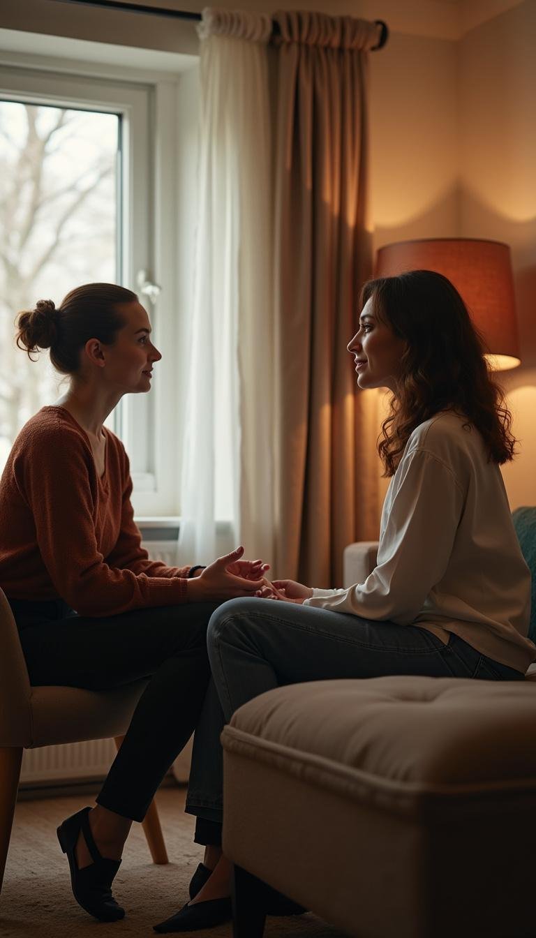 Therapist guiding a client through shadow work to identify relationship triggers