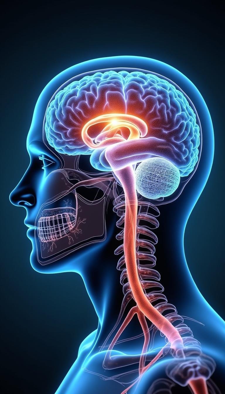 Diagram showing how sensate focus influences the nervous system and enhances sexual intimacy
