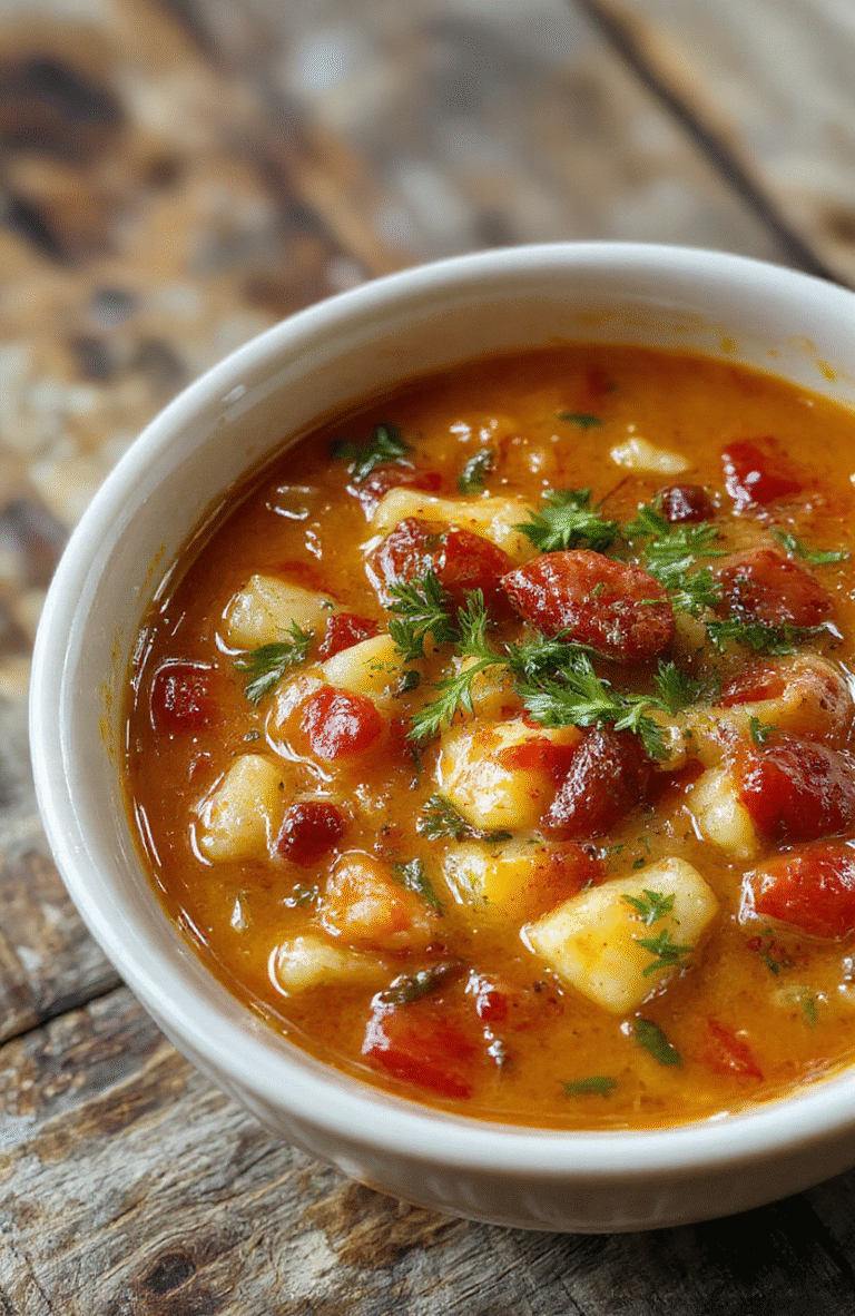 A vibrant bowl of Italian minestrone soup showcasing colorful vegetables like tomatoes, zucchini, carrots, beans, and pasta, garnished with fresh basil on a rustic wooden table, with steam rising indicating warmth, styled simply with a spoon on the side and a bread slice nearby.